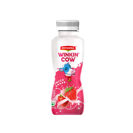 Britannia Winkin Cow Strawberry Flavour